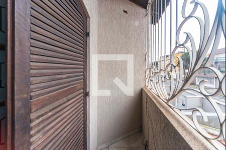 Varanda do Quarto 1 de casa à venda com 3 quartos, 271m² em Vila Linda, Santo André