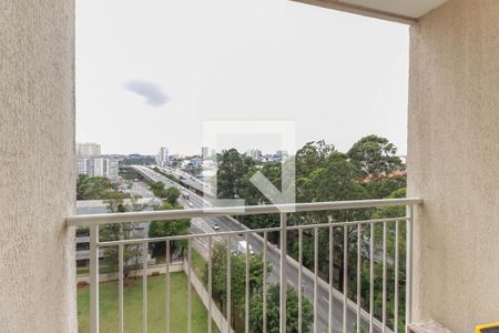 Varanda da Sala de apartamento para alugar com 3 quartos, 63m² em Vila Santana, São Paulo