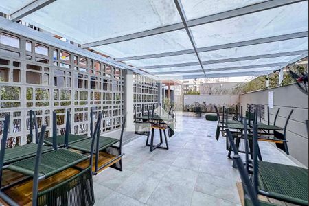 Apartamento para alugar com 107m², 2 quartos e 2 vagasÁrea comum - Churrasqueira