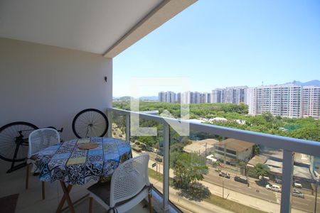 Varanda Sala de apartamento para alugar com 2 quartos, 67m² em Jacarepaguá, Rio de Janeiro