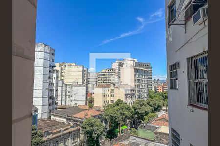 Sala/Quarto de apartamento para alugar com 1 quarto, 27m² em Centro, Rio de Janeiro