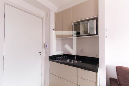 Sala/Cozinha de apartamento para alugar com 1 quarto, 28m² em Mooca, São Paulo
