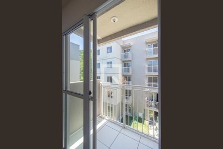 Varanda da Sala de apartamento para alugar com 2 quartos, 44m² em Campo Grande, Rio de Janeiro