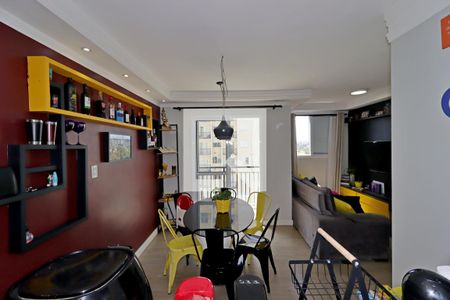 Sala de Jantar de apartamento à venda com 2 quartos, 59m² em Parque João Ramalho, Santo André