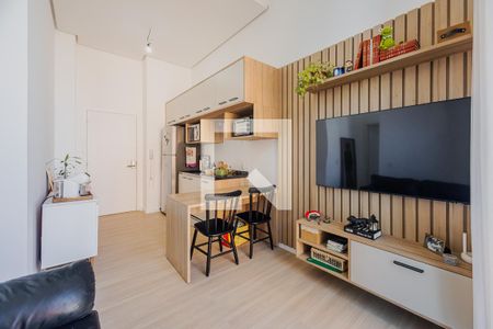 Sala de apartamento para alugar com 1 quarto, 37m² em Pinheiros, São Paulo