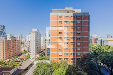 Vista da Varanda de apartamento para alugar com 1 quarto, 37m² em Pinheiros, São Paulo