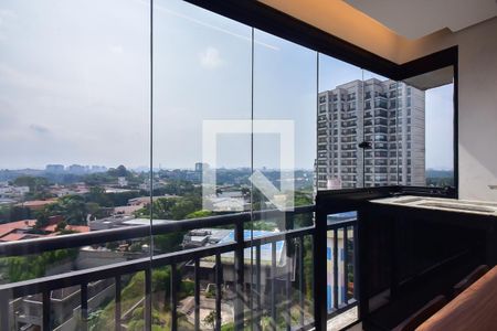 Varanda de apartamento para alugar com 2 quartos, 42m² em Cidade Jardim, São Paulo