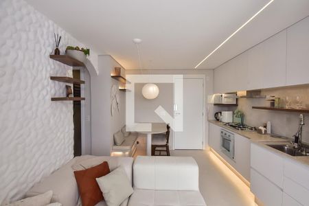 Sala de apartamento para alugar com 2 quartos, 42m² em Cidade Jardim, São Paulo