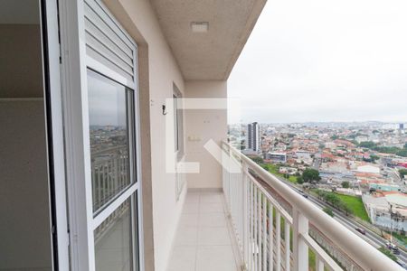 Varanda da Sala de apartamento para alugar com 1 quarto, 29m² em Vila Ré, São Paulo