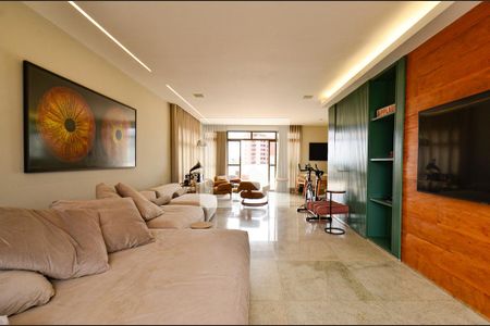 Apartamento à venda com 420m², 4 quartos e 5 vagasEspaço -Sala cobertura