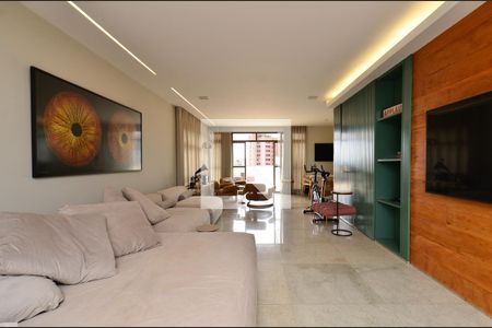 Apartamento à venda com 420m², 4 quartos e 5 vagasEspaço -Sala cobertura
