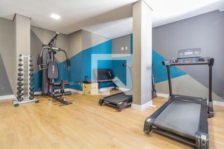 Apartamento para alugar com 15m², 1 quarto e sem vaga Apartamento para alugar com 15m², 1 quarto e sem vagaÁrea Comum - Academia