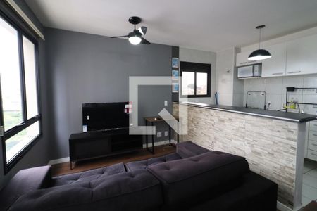 Sala/Cozinha de apartamento para alugar com 1 quarto, 36m² em Presidente Altino, Osasco