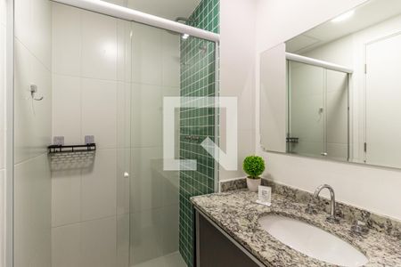 Studio à venda com 25m², 1 quarto e sem vaga Studio à venda com 25m², 1 quarto e sem vagaBanheiro