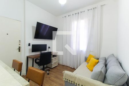 Sala de apartamento para alugar com 1 quarto, 40m² em Mooca, São Paulo