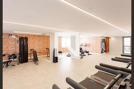 Apartamento à venda com 35m², 1 quarto e sem vaga Apartamento à venda com 35m², 1 quarto e sem vagaAcademia