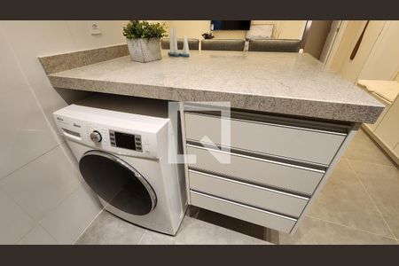 Apartamento para alugar com 55m², 1 quarto e sem vagaDetalhe da area de serviço