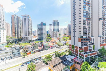 Varanda de apartamento para alugar com 1 quarto, 31m² em Jardim das Acacias, São Paulo