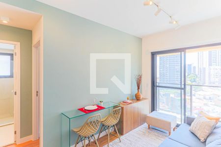 Sala de apartamento para alugar com 1 quarto, 31m² em Jardim das Acacias, São Paulo