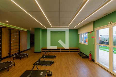 Apartamento para alugar com 26m², 1 quarto e sem vaga Apartamento para alugar com 26m², 1 quarto e sem vagaÁrea Comum - Academia