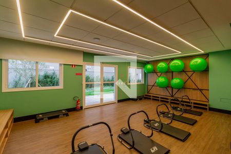 Apartamento para alugar com 26m², 1 quarto e sem vaga Apartamento para alugar com 26m², 1 quarto e sem vagaÁrea Comum - Academia