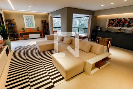 Sala 1 de apartamento à venda com 4 quartos, 197m² em Vila Andrade, São Paulo