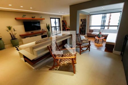 Sala 1 de apartamento à venda com 4 quartos, 197m² em Vila Andrade, São Paulo