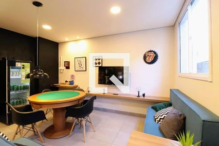 Apartamento à venda com 26m², 1 quarto e sem vaga Apartamento à venda com 26m², 1 quarto e sem vagaSalão de jogos