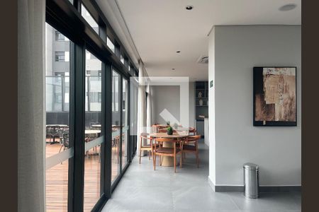 Apartamento à venda com 28m², 1 quarto e sem vagaÁrea comum - Salão de festas