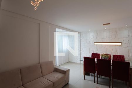 Sala de apartamento à venda com 3 quartos, 181m² em Castelo, Belo Horizonte