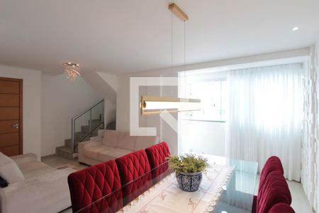 Sala de apartamento à venda com 3 quartos, 181m² em Castelo, Belo Horizonte