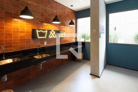 Studio à venda com 25m², 1 quarto e sem vagaLavanderia