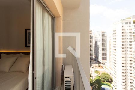 Studio à venda com 25m², 1 quarto e sem vagaVaranda