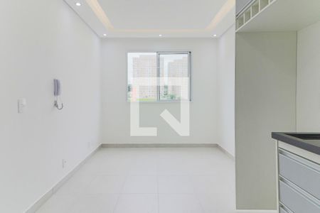 Sala / Cozinha / Lavanderia de apartamento à venda com 2 quartos, 32m² em Jardim Celeste, São Paulo