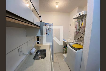 Apartamento à venda com 63m², 2 quartos e 1 vagaCozinha e Área de Serviço