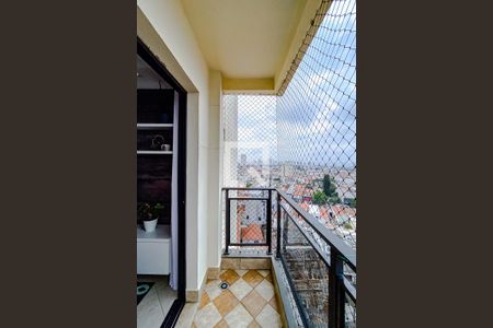 Varanda da Sala de apartamento à venda com 2 quartos, 64m² em Vila Bertioga, São Paulo