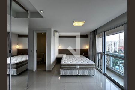 Suíte de apartamento para alugar com 1 quarto, 56m² em Brooklin, São Paulo