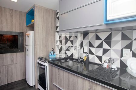 Apartamento à venda com 64m², 2 quartos e 1 vagaCozinha + Área de Serviço