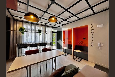 Apartamento à venda com 27m², 1 quarto e sem vaga Apartamento à venda com 27m², 1 quarto e sem vagaCoworking