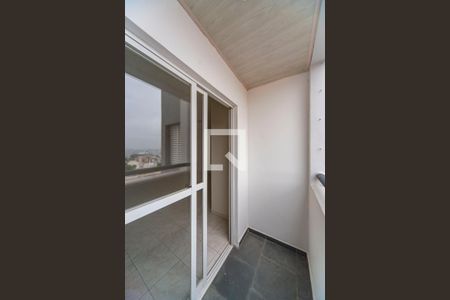 Varanda da Sala de apartamento para alugar com 3 quartos, 90m² em Pinheirinho, Santo André