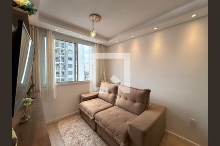 Sala de apartamento para alugar com 2 quartos, 46m² em Santo Amaro, São Paulo