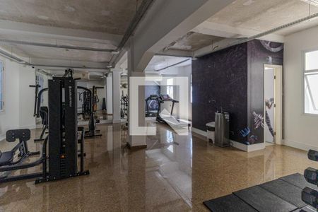 Apartamento para alugar com 36m², 1 quarto e sem vaga Apartamento para alugar com 36m², 1 quarto e sem vagaAcademia