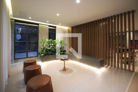 Apartamento à venda com 29m², 1 quarto e sem vaga Apartamento à venda com 29m², 1 quarto e sem vagaHall