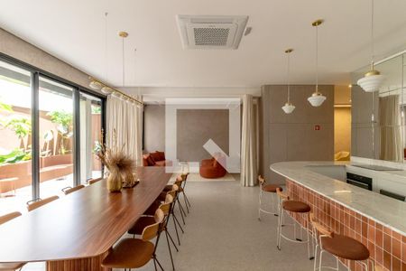 Apartamento à venda com 31m², 1 quarto e sem vagaÁrea comum - Salão de festas