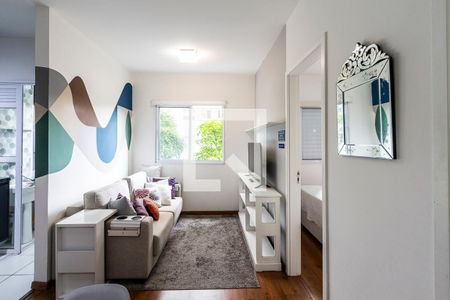 Sala de apartamento para alugar com 1 quarto, 33m² em Barra Funda, São Paulo