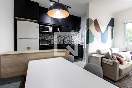 Sala de apartamento para alugar com 1 quarto, 33m² em Barra Funda, São Paulo