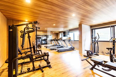 Apartamento para alugar com 55m², 2 quartos e 2 vagas Apartamento para alugar com 55m², 2 quartos e 2 vagasÁrea comum - Academia