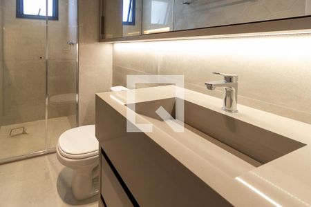 Apartamento para alugar com 55m², 2 quartos e 2 vagas Apartamento para alugar com 55m², 2 quartos e 2 vagasBanheiro da Suíte