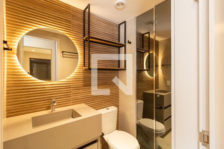 Apartamento para alugar com 55m², 2 quartos e 2 vagas Apartamento para alugar com 55m², 2 quartos e 2 vagasBanheiro