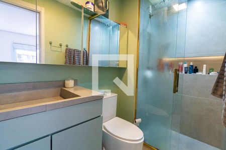 Banheiro da Suíte de apartamento para alugar com 2 quartos, 65m² em Vila Santa Catarina, São Paulo